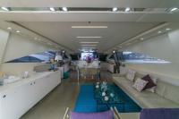 ALEMIA yacht charter: Salon