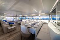 SEA-WOLF yacht charter: Dining