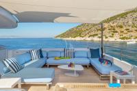 SEA-WOLF yacht charter: Upper deck - Lounge area