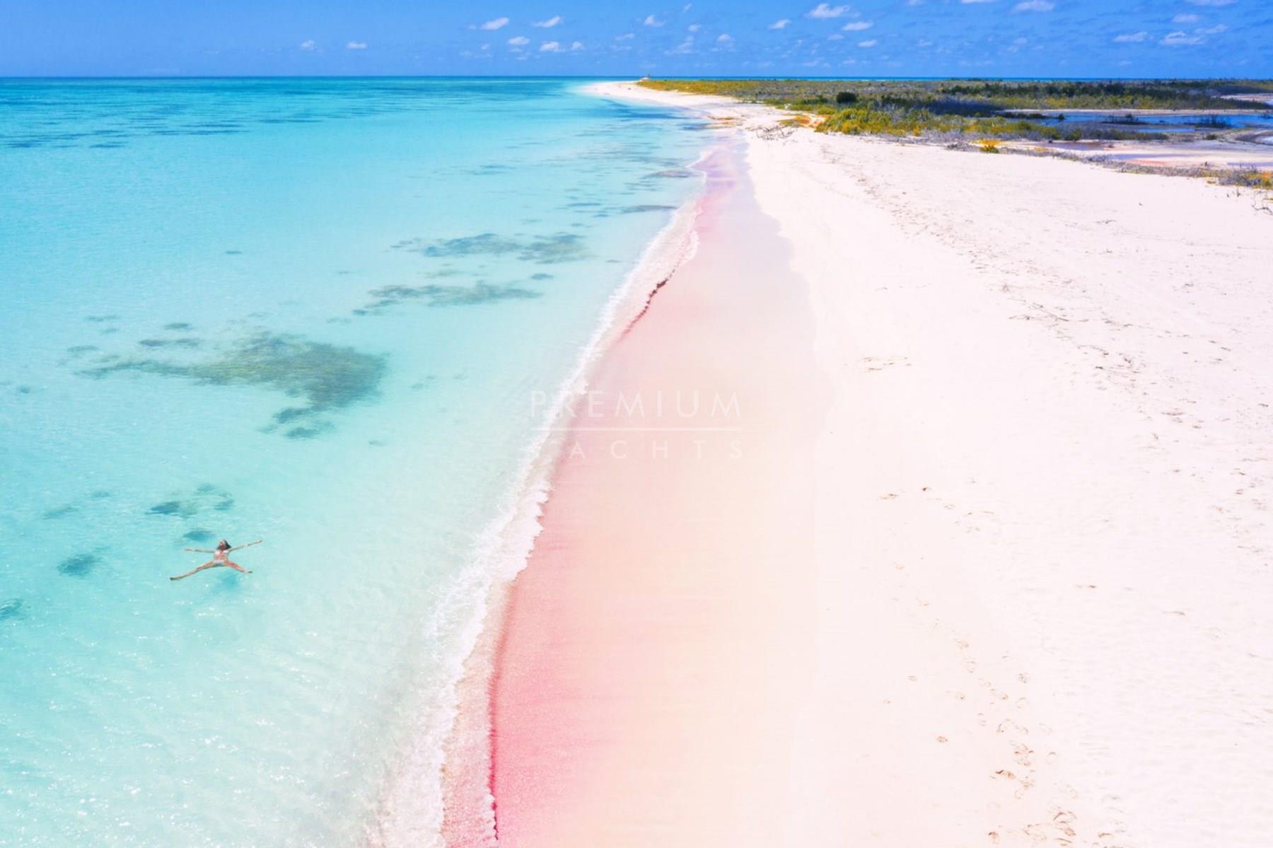 Barbuda, pink sand beach